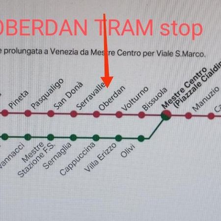 Апартаменты Sunshine30Mt Tram Ingresso Indipendente Wifi Venezia Free Park Экстерьер фото